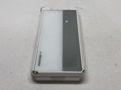 Panasonic P-01E Docomo FOMA Flip Phone Keitai Mobile Phone White Japanese Tested