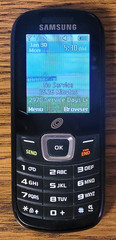 Samsung SGH-S150G – Black and Gray ( TracFone ) Rare Cellular Phone