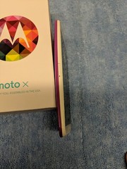 Motorola Moto X XT1060 (Verizon, 1st gen.) 16GB, White – 4G LTE CRACKED SCREEN