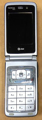 Nokia N75 – Black and Silver ( AT&T ) Rare Flip Smartphone – Bundled