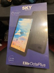 SKY Devices Elite OctaPlus – 32GB/3 GB Ram 8″ Tablet- New Factory Sealed Black