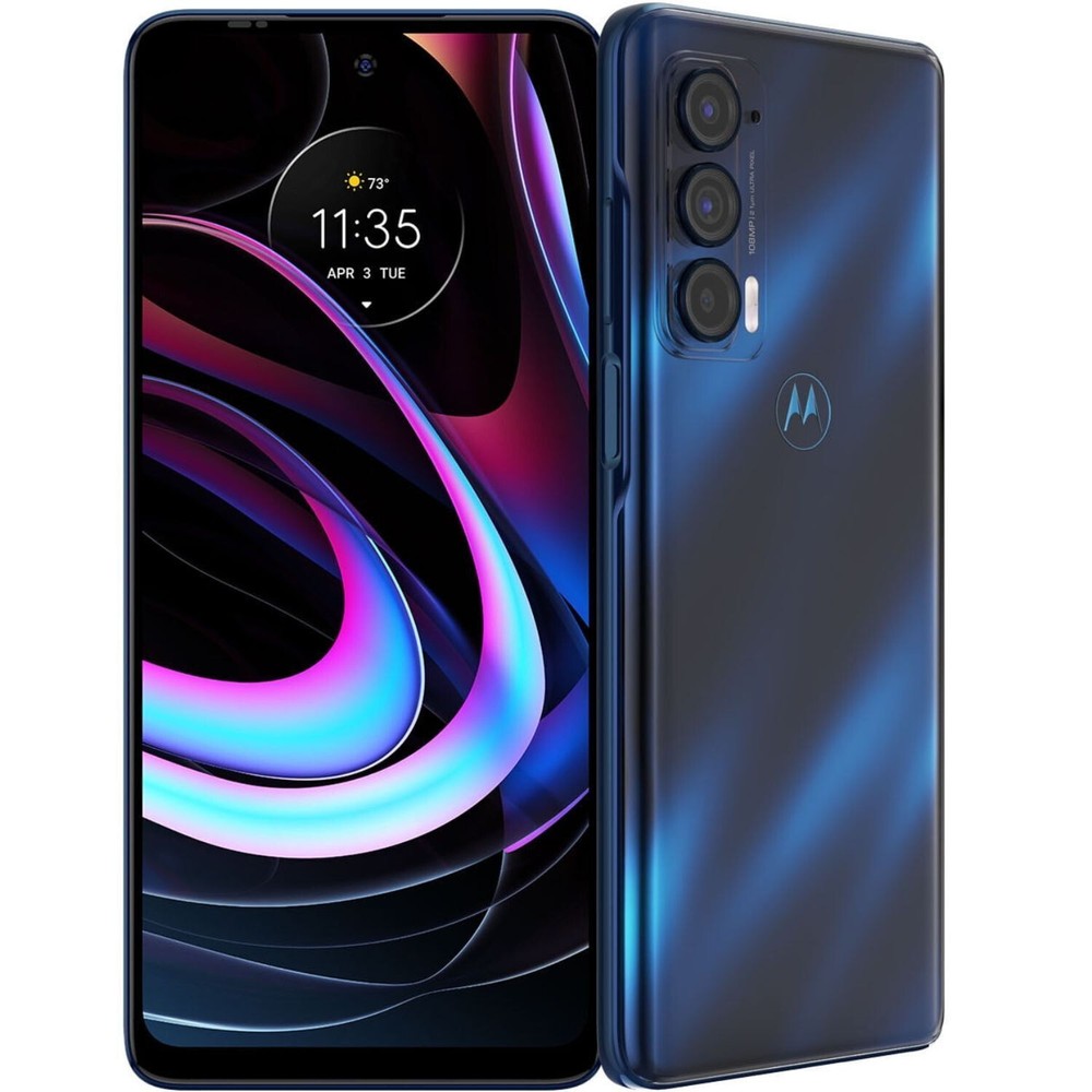 Motorola Moto Edge 5G 2021 XT2141 128GB Nebula Blue Verizon/Unlocked OPEN BOX A+