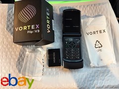 Vortex V3 Flip Phone Unlocked, VoLTE 4G, Android Play Store, Dumbphone