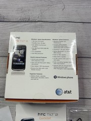 HTC Tilt 2 Black AT&T Lot of 2 Phones Parts Repair Windows