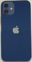 USED BLUE GSM UNLOCKED iPhone 12, 64GB A2172 MGEK3LL/A WITH 93% BATTERY HEALTH