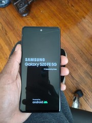 Samsung Galaxy S20 FE 5G Blue Android Bar Smartphone USB-C Bluetooth Wi-Fi
