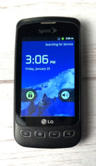LG LS670 Optimus S Black Cell Phone (Sprint) 3G Android Smartphone Touchscreen