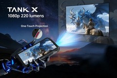Unihertz 8849 Tank X 6.78″(16+16)/512GB Global Version 1080P Projector By FedEx