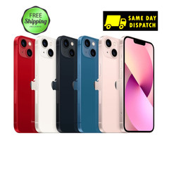 Apple iPhone 13 256GB-128GB Unlocked US Cellular | Green Red Starlight