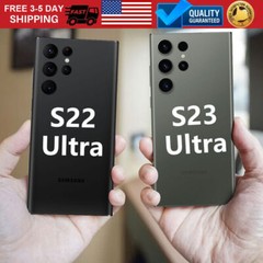New Sealed Samsung Galaxy S23 Ultra & S22 Ultra 5G, Factory Unlocked GSM/CDMA