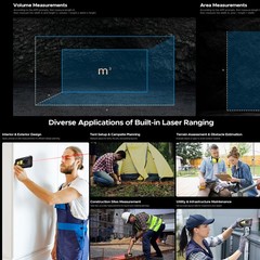 DOOGEE V Max LR 5G Rugged Phone Android 15 AI Mobile Builder Measurement Outdoor