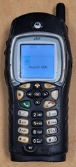 Motorola i355 – Black and Silver ( Nextel ) Cellular iDEN PTT Phone – READ