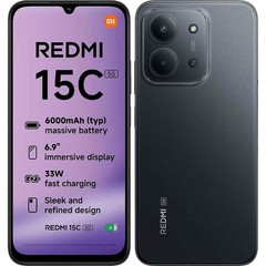 Xiaomi Redmi 15C 5G Midnight Gray 256GB + 4GB Dual-SIM Unlocked GSM NEW