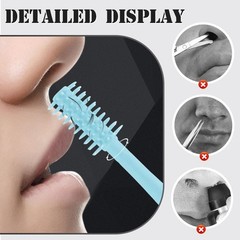 2025 Upgraded Nasal Hair Cutter, 2-in-1 Professional Nostril Hair Remover Tool