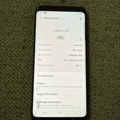 Samsung Galaxy S9 64GB SM-G960U (AT&T) PARTS ONLY Cracked