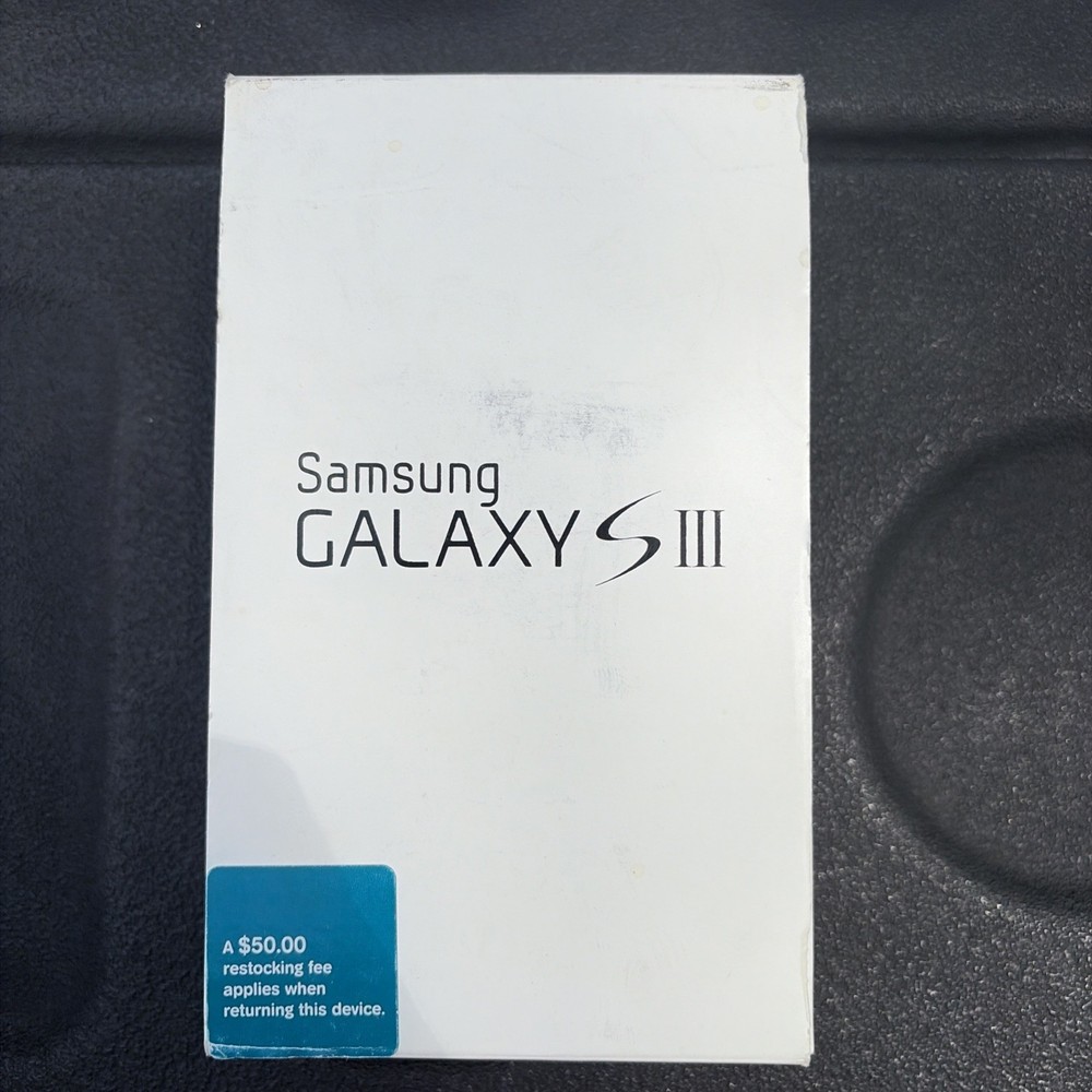 Samsung Galaxy S III – 16 GB – White (SOLD AS IS/ PARTS)