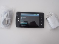 LG Optimus Plus AS695 (unknown) Carrier PREPAID CDMA Black,