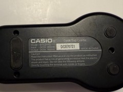 Casio G’zOne Type-S C211 Black/Silver Flip Phone (Verizon) UNTESTED w/ Cradle