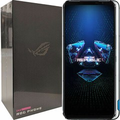 BNIB ASUS ROG Phone 5 Dual-SIM 128GB+12GB Storm White Factory Unlocked 5G ZS673K