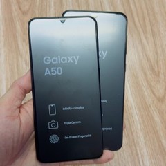 Original, unopened Samsung Galaxy A50 128GB fully unlocked dual SIM smartphone