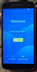 Motorola Moto G4 XT1625 Cell Phone (?Carrier) Parts Good Used Won’t Activate