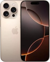 used Apple iPhone 16pro 256GB Unlocked Desert titanium