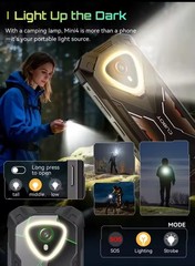 Cubot KingKong Mini 4 Rugged 16+128GB 4G NFC 4.7 ‘IP68 4700mAh Android15 Mobile
