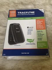 NEW SEALED LG 440G (TracFone) Wireless Flip Phone – Black 3G Flip Phone