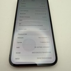 Apple iPhone 13 Pro Max 256GB Model A2484 For Parts Tmobile