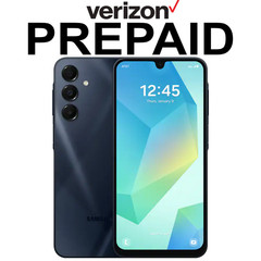 Samsung Galaxy A16 5G 128GB Blue Black PREPAID Verizon Locked Good