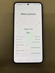 Read* LIVE DEMO Samsung Galaxy S24 – 128 GB – Marble Gray (AT&T) ~m2034