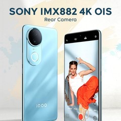 iQOO Z10R 5G (Blue, 8GB RAM, 256GB ) Dimensity 7400 Processor Global Version
