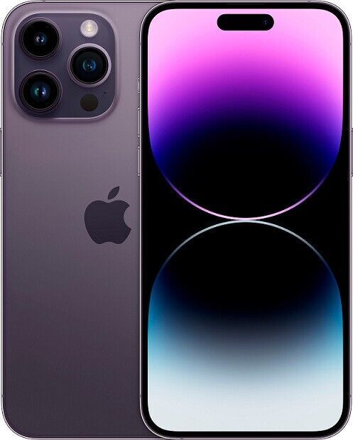 Apple iPhone 14 Pro – 128GB – Deep Purple (Unlocked)