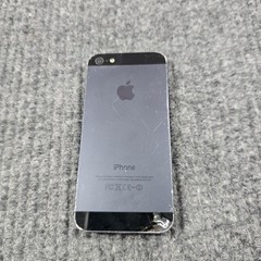Apple IPhone 5 Smartphone Black 16GB Verizon Unlocked Cracked For Parts Read