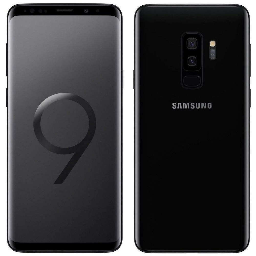 Samsung Galaxy S9+ SM-G965U Unlocked 64GB Midnight Black A Extreme Burn