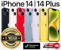 Apple iPhone 14 | 14 Plus 128GB | 256GB | 512GB – Unlocked AT&T T-Mobile Verizon