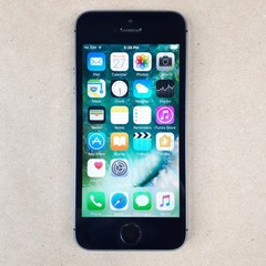 Apple iPhone 5s 16 GB A1533 ME296 C/A Space Gray 88% BH Unlocked Water Damage