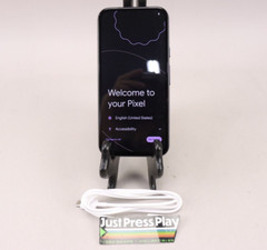 Google Pixel 8a 128GB Android Smartphone Unlocked Obsidian Black Tested Works #2
