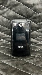 LG 440G Black TracFone Flip Cell Phone Camera Basic untested