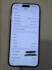 iPhone 15 Pro Max 256GB Blue Titanium – Factory Unlocked – Excellent –Clean IMEI