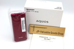[NEW] SHARP AQUOS KEITAI SH-N01 RED Touch Cruiser EX Flip Unlocked SIM Free JP
