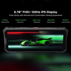 DOOGEE V50 5G Rugged Phone AI Pets Dimensity 8300 6.78″ 120Hz 11000mAh 200MP NFC