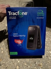 Tracfone Nokia 2760 Flip Cell Phone No Contract — Barely used, GREAT condition.