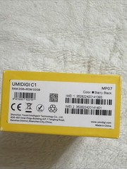 UMIDIGI Cell Phone C1 Dual Sim 4G Unlocked 4x Arm Cortex A53 1.5GHz 2+32GB Black