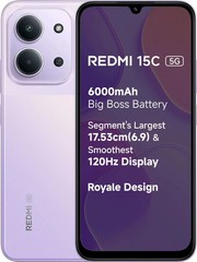 REDMI 15C 5G Factory Unlocked 6GB 128GB MediaTek Dimensity 6300 Global Version