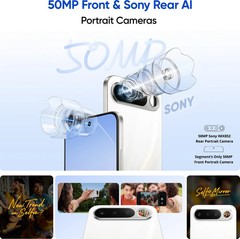 realme 16 5G (Black, 256 GB 8GB RAM) Dimensity 6400 Turbo 6.57″ Gobal Version