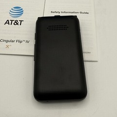 AT&T CINGULAR FLIP IV FLIP 4 U102AA 4GB Black