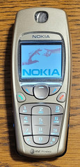 Nokia 3595 – Gold and Blue ( AT&T Wireless ) Cellular GSM Phone w/ 4 Games