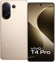 vivo T4 Pro 5G (Gold 256 GB 8 GB) Snapdragon 7 Gen 4 Processor Global Version.