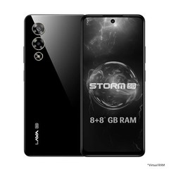 Lava Storm 5G Factory Unlocked Dual SIM-Clean Android-8GB RAM 128GB ROM-BLACK